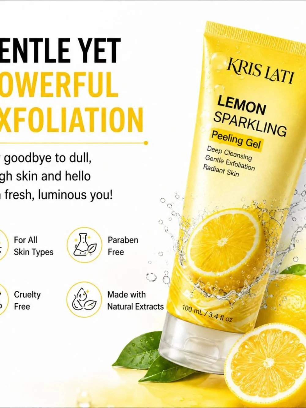 Kris Lati lemon sparkling